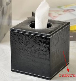 Toilet roll Box covert Camera Support SD card capacity up to 32GB